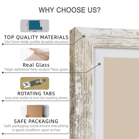 Protective packaging protects Hongkee photo frames during shipping