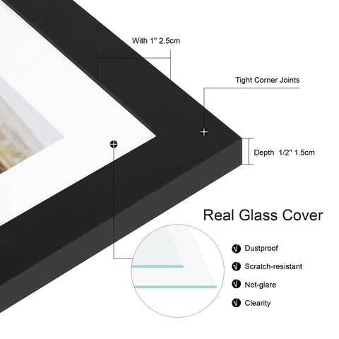 Hongkee real glass cover close-up highlighting crystal-clear viewing.