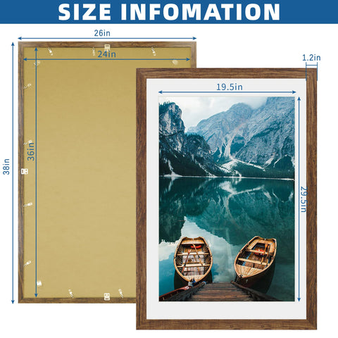 Hongkee frame shown in vertical and horizontal display setup