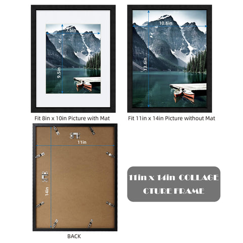 Hongkee wooden frame with real glass protects memories in daily use.
