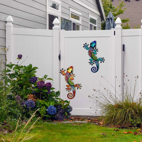 Hongland Gecko set offers vibrant color pairing for decor