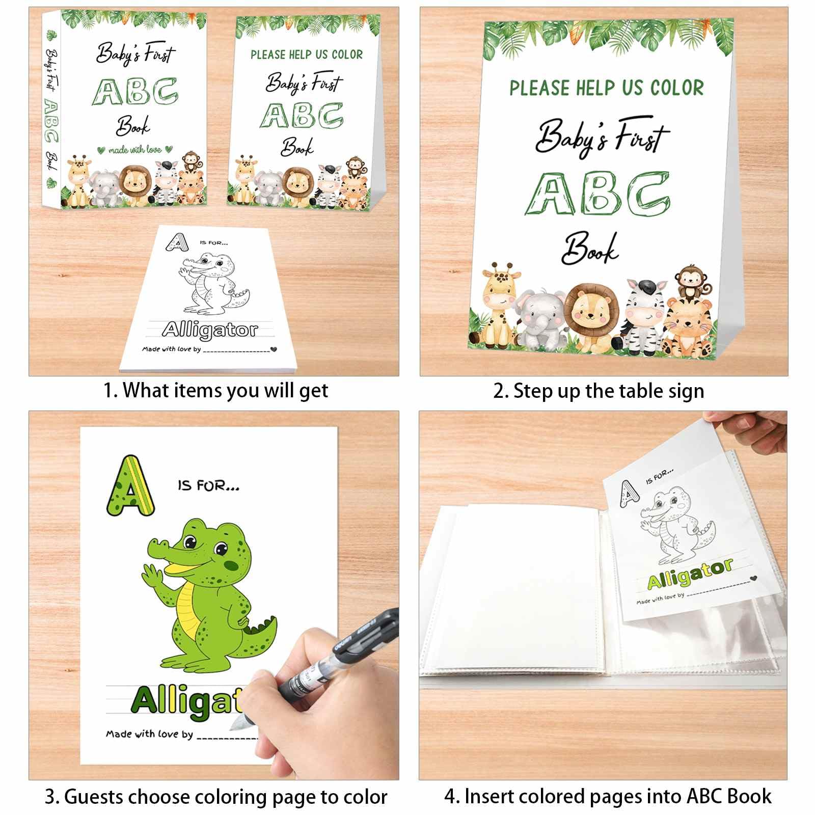 Hongpar guest book inserts capture 30 entries for a lasting keepsake.