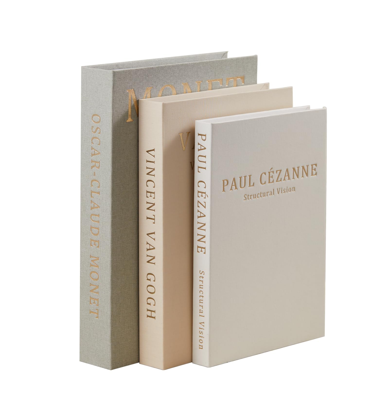 hongqu us Durable lightweight decorative books withstand daily use on tabletops.