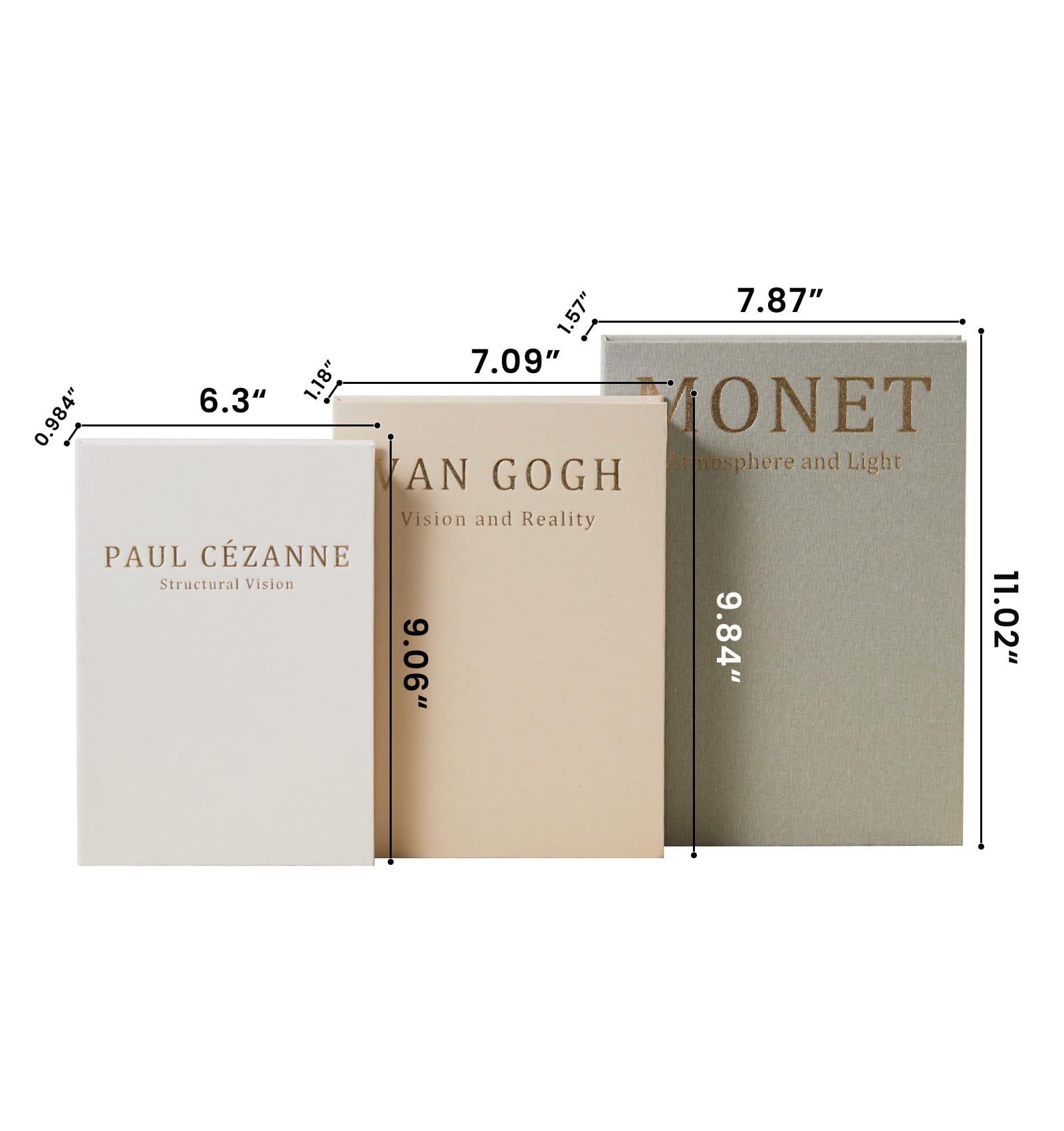 hongqu us Hidden storage for keys and remotes integrated into faux book set.
