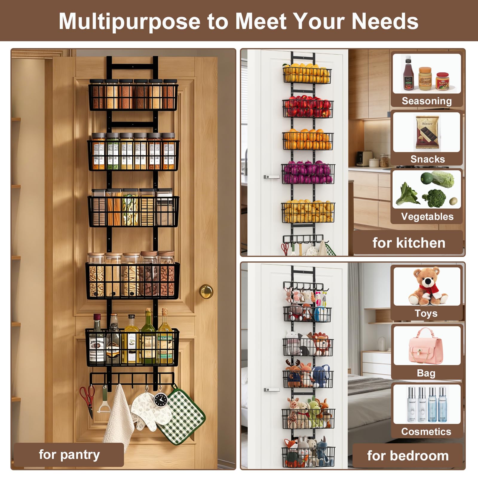 Hongtamoya bathroom organization for cosmetics and towels