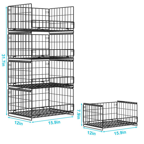 Hongtamoya drawer shelf storage container keeps items visible and reachable in small spaces.