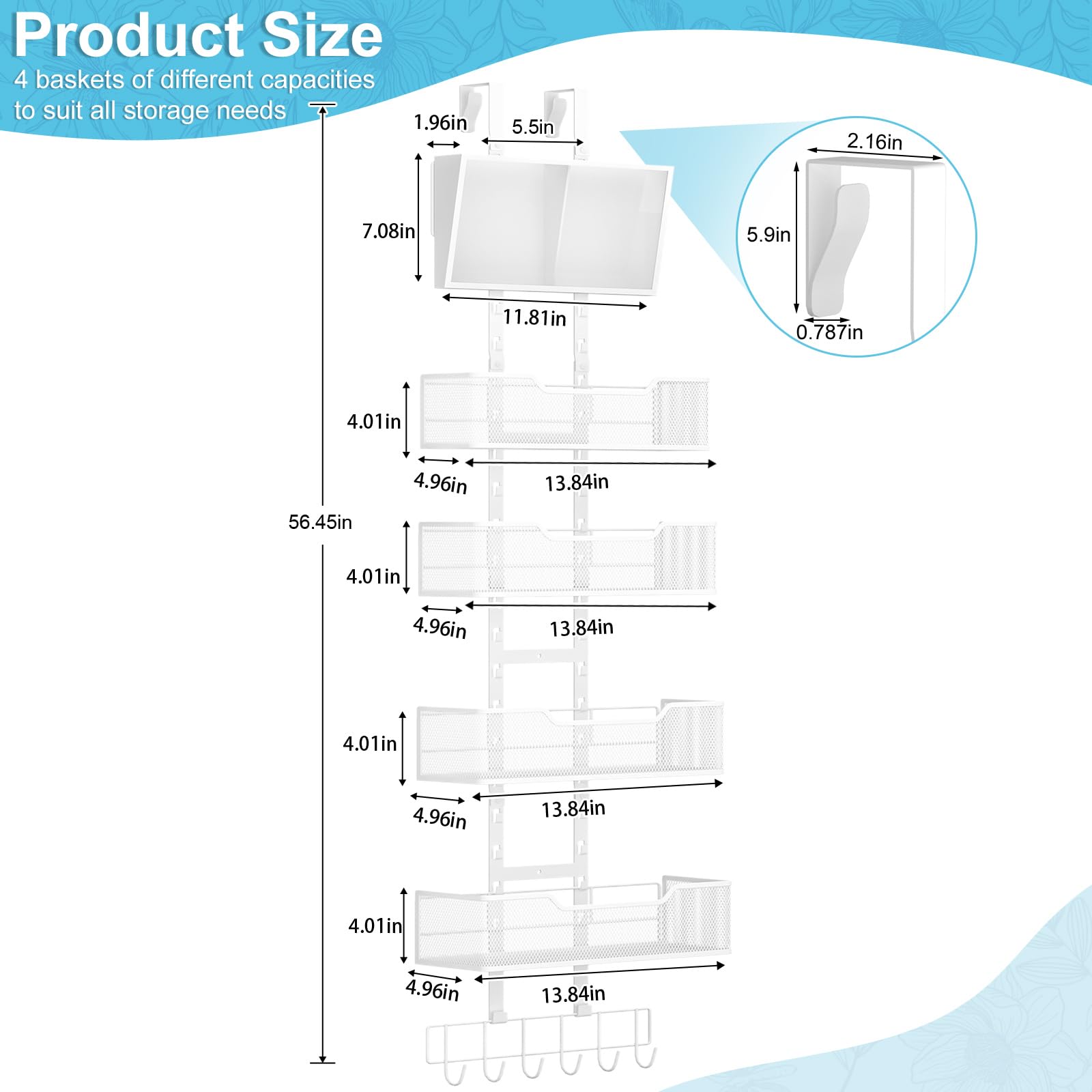 Hongtamoya fully assembled design simplifies setup and quick organization.