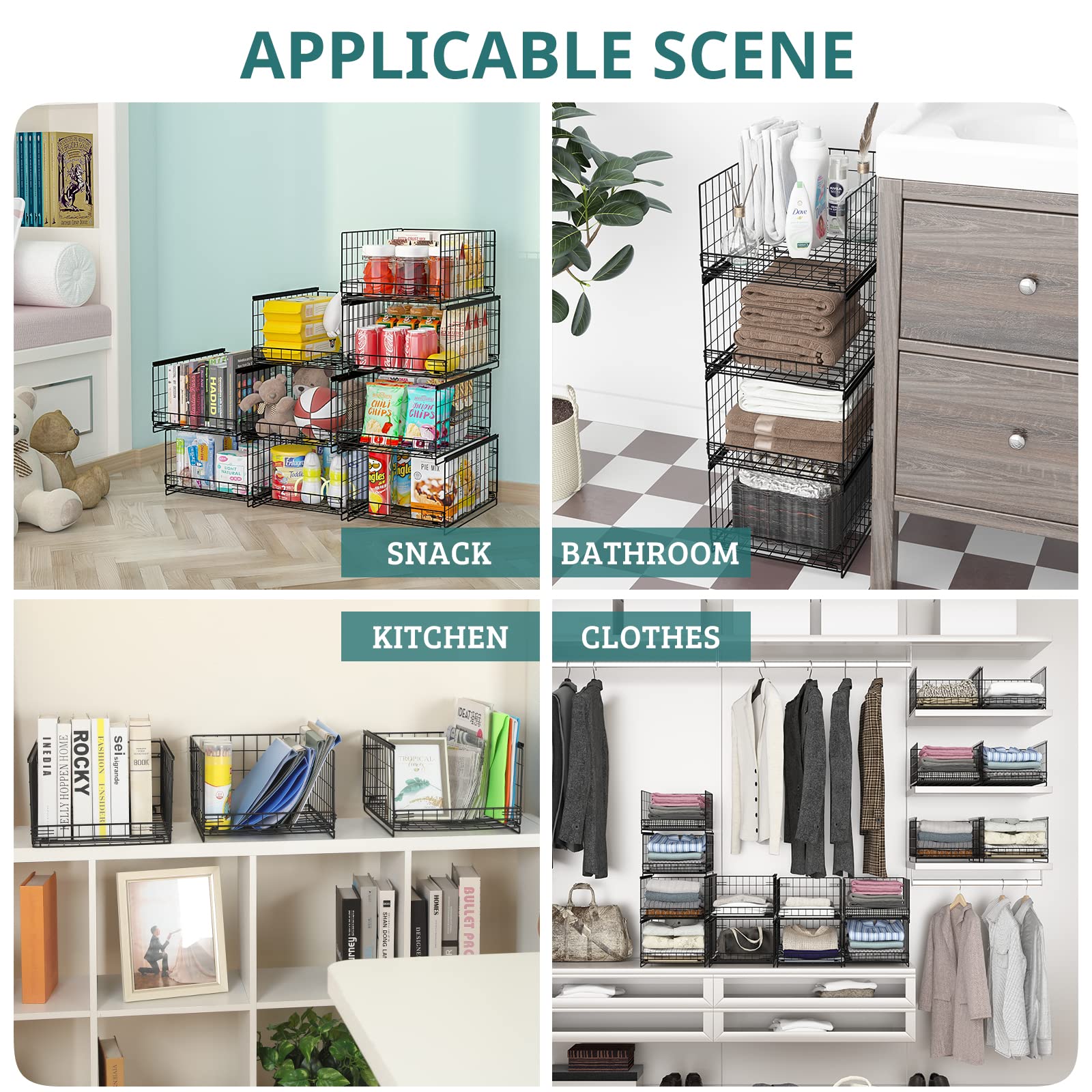 Hongtamoya multiuse storage solution for clothes toiletries and office items.