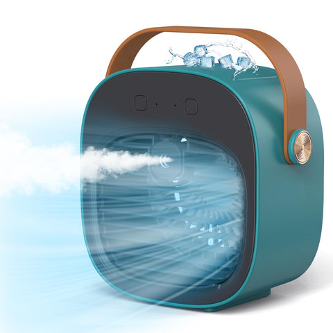 honiitaa portable air conditioner 5200mAh powers cool air on the go