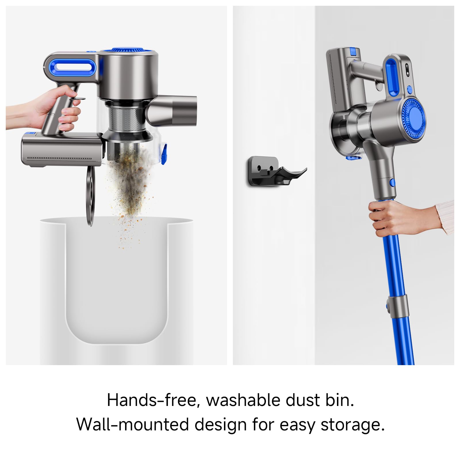 Honki dual HEPA filtration captures fine dust for cleaner air.
