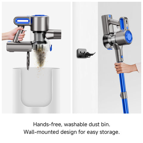 Honki dual HEPA filtration captures fine dust for cleaner air.
