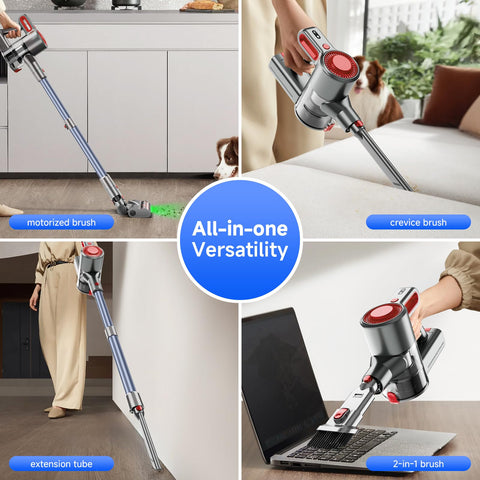 Honki dual HEPA filtration captures fine dust for cleaner air.