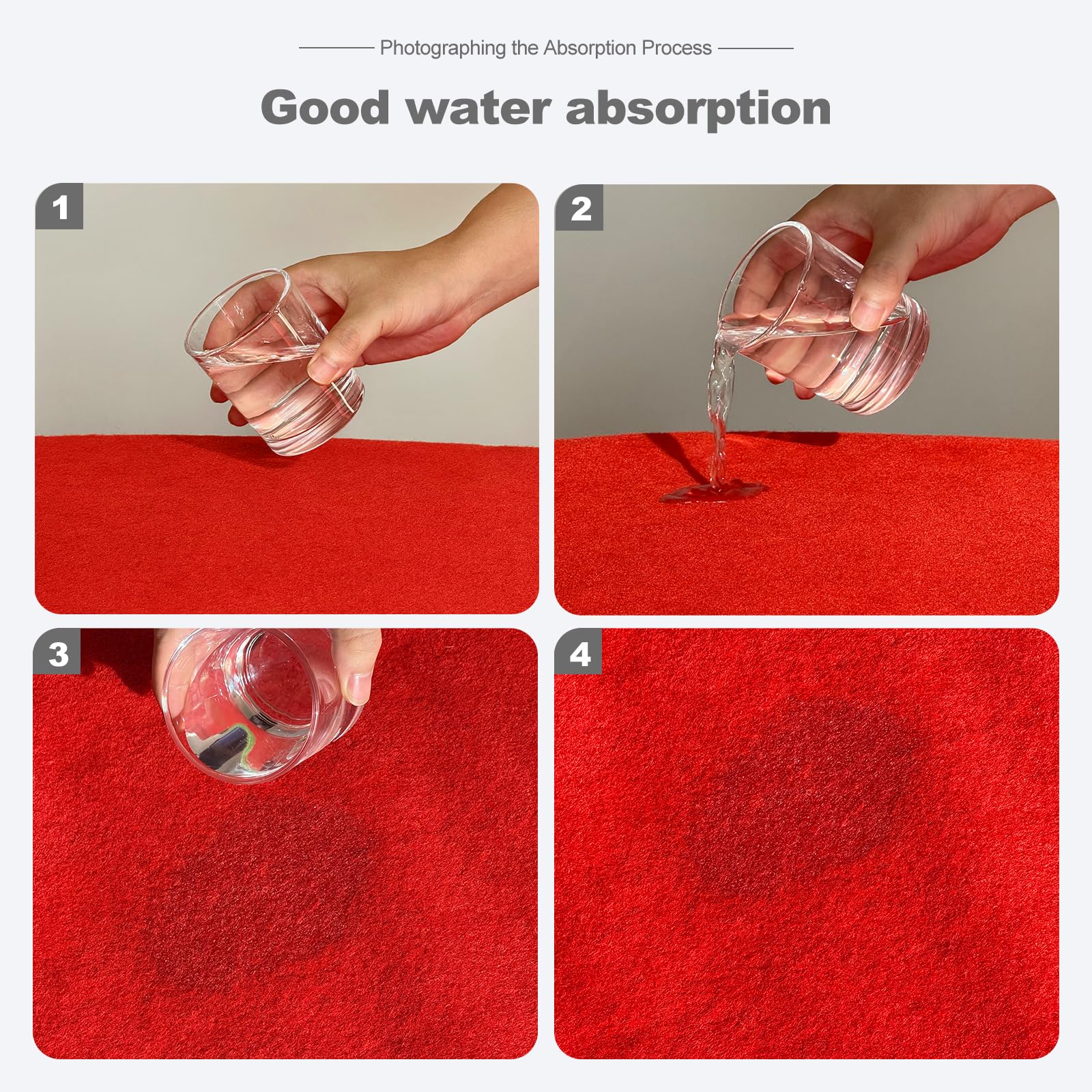 HONKKTHY red carpet features fire retardant properties for safer events.