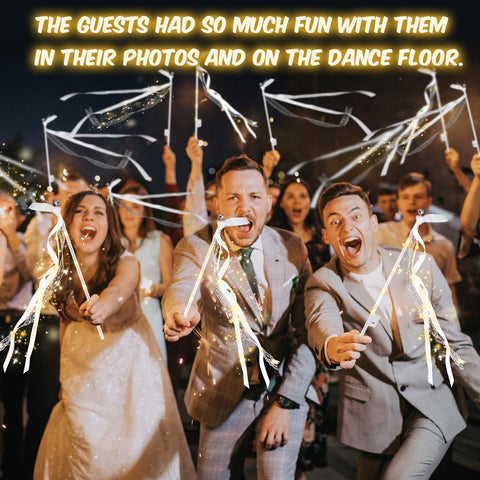 HONLYNE wedding wand battery-replaceable design for extended celebrations
