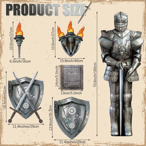 Honoson single torch standee adds warm lighting accents to party spaces.