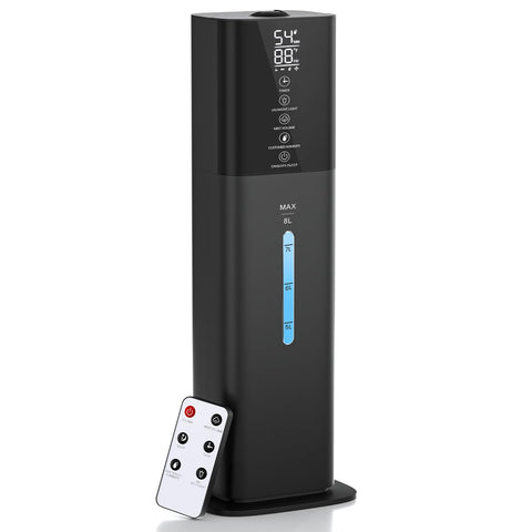 Honovos 8L humidifier with top-fill design for easy refills in large spaces