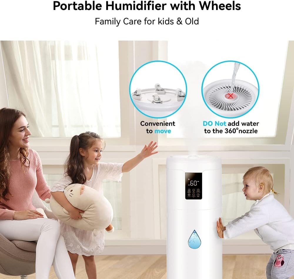Honovos remote control for convenient mist adjustments from distance