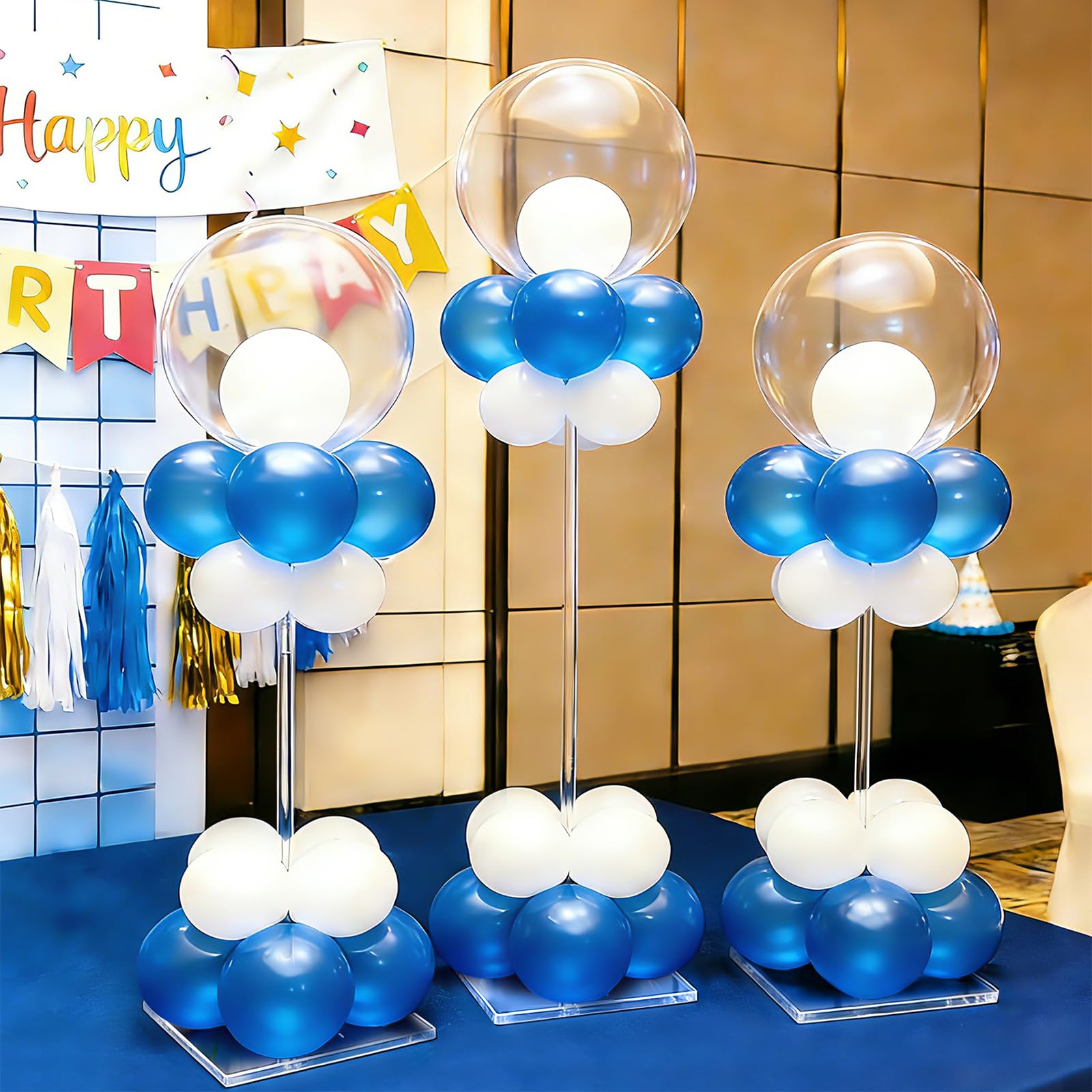 HONTUU 23.6-inch balloon sticks holding kit for tall arrangements