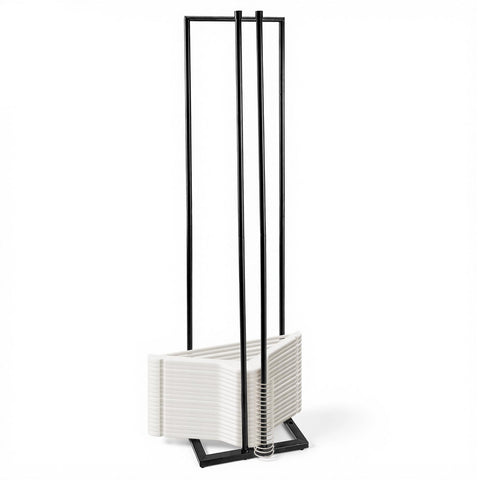 HONZUEN metal hanger stacker with 32 inch capacity keeps closet organized and clutter-free.