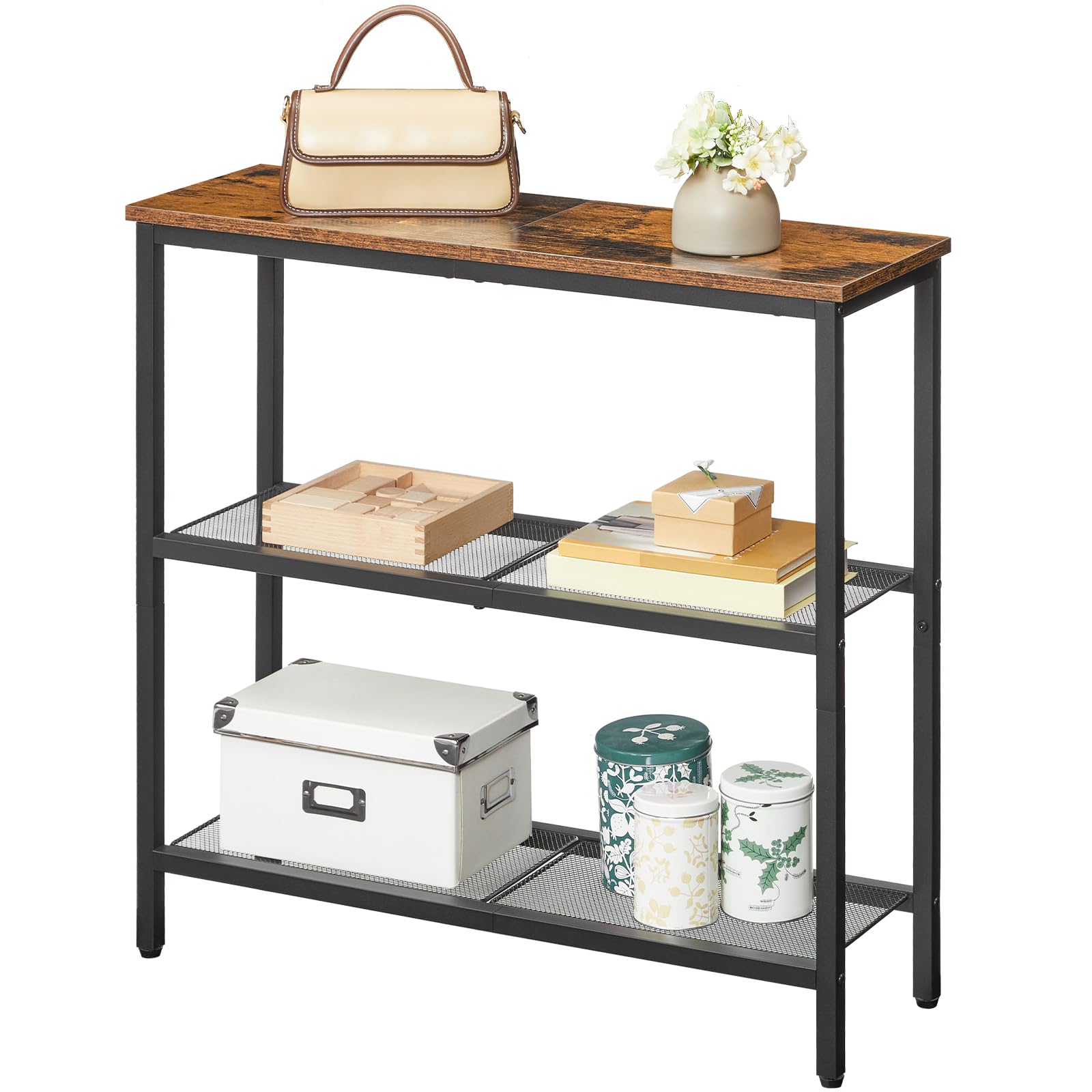 HOOBRO sturdy metal frame and particleboard top design