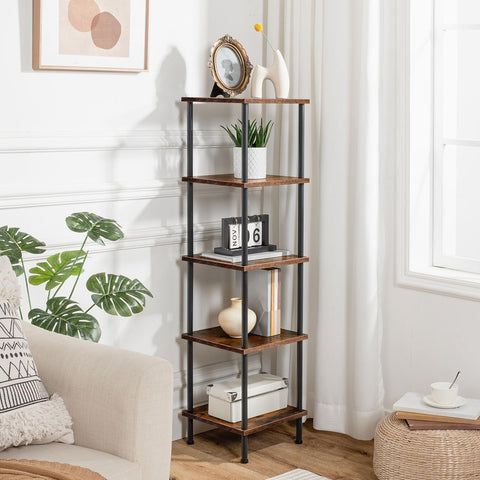 HOOBRO book storage tier keeps magazines neatly organized