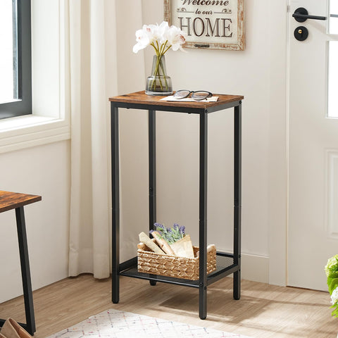 HOOBRO bottom shelf adjustable slant prevents items from tipping