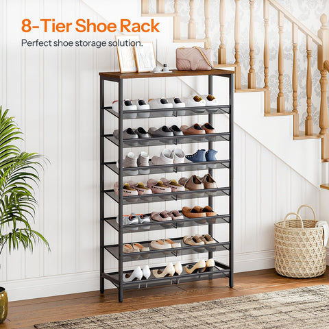 HOOBRO all-metal shelves offer durable, long-lasting performance