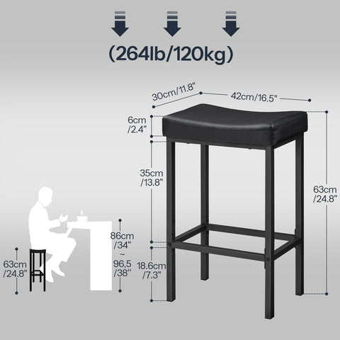 HOOBRO counter height setup showing compact footprint