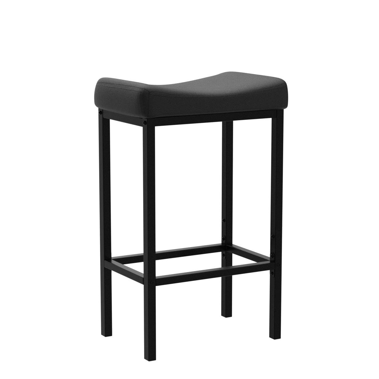 HOOBRO bar stools with PU leather provide a soft, durable surface