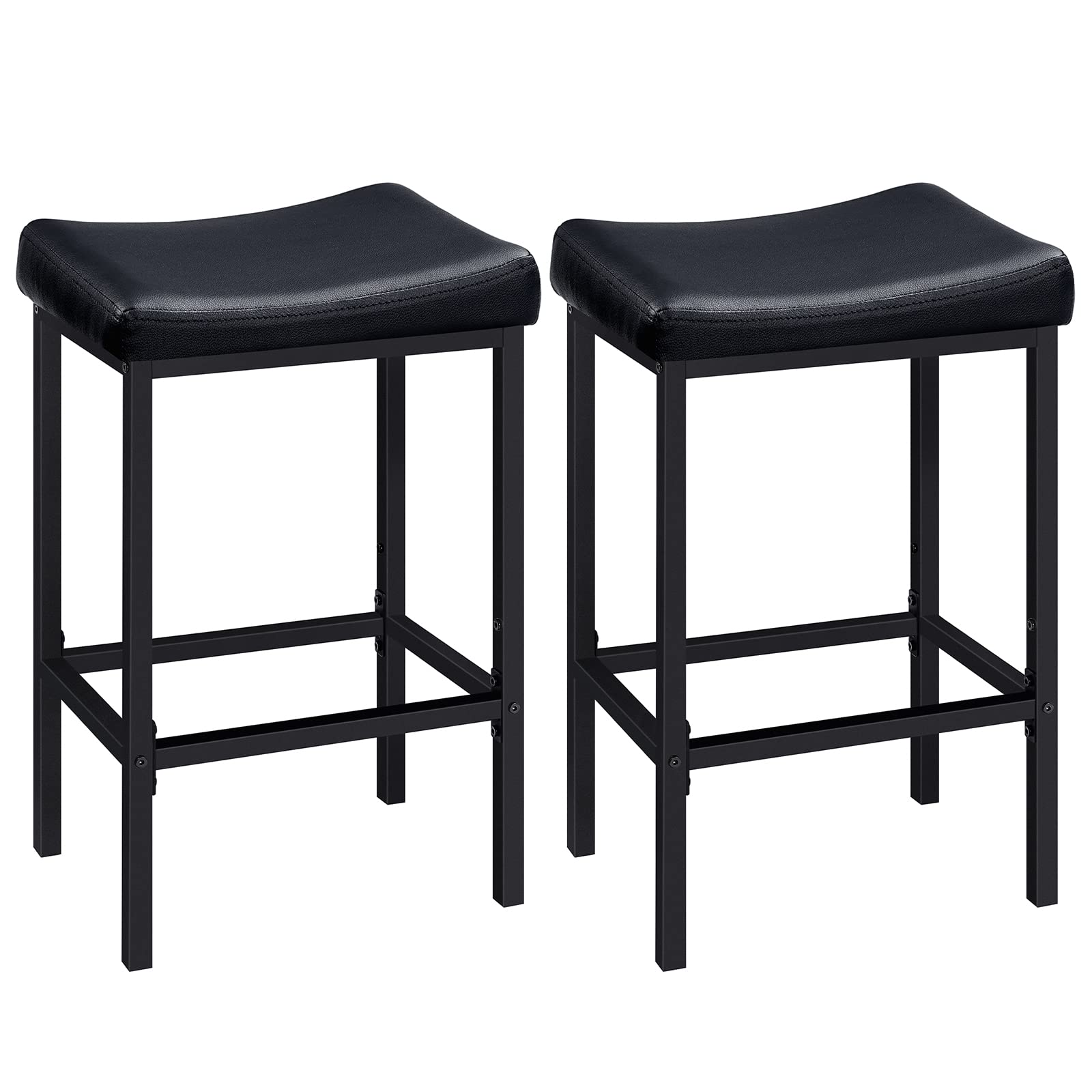 HOOBRO bar stools saddle seat, ideal for comfortable dining at counters