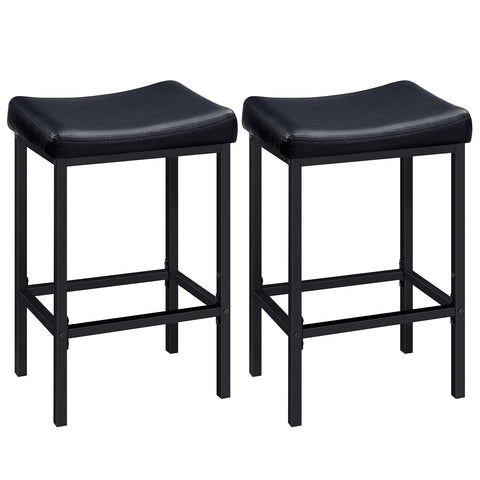 HOOBRO bar stools saddle seat, ideal for comfortable dining at counters
