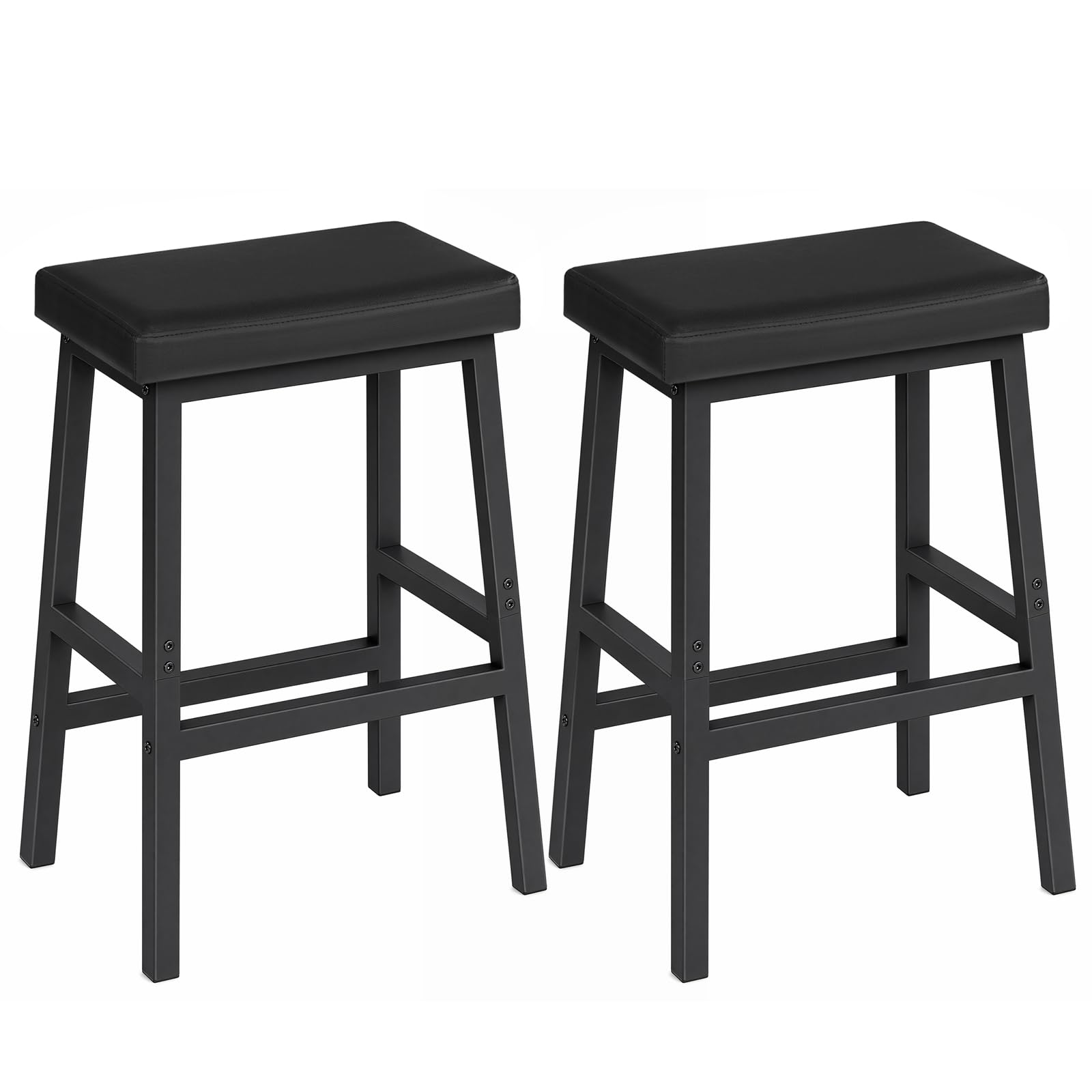 HOOBRO bar stools with soft PU seat for comfortable everyday dining