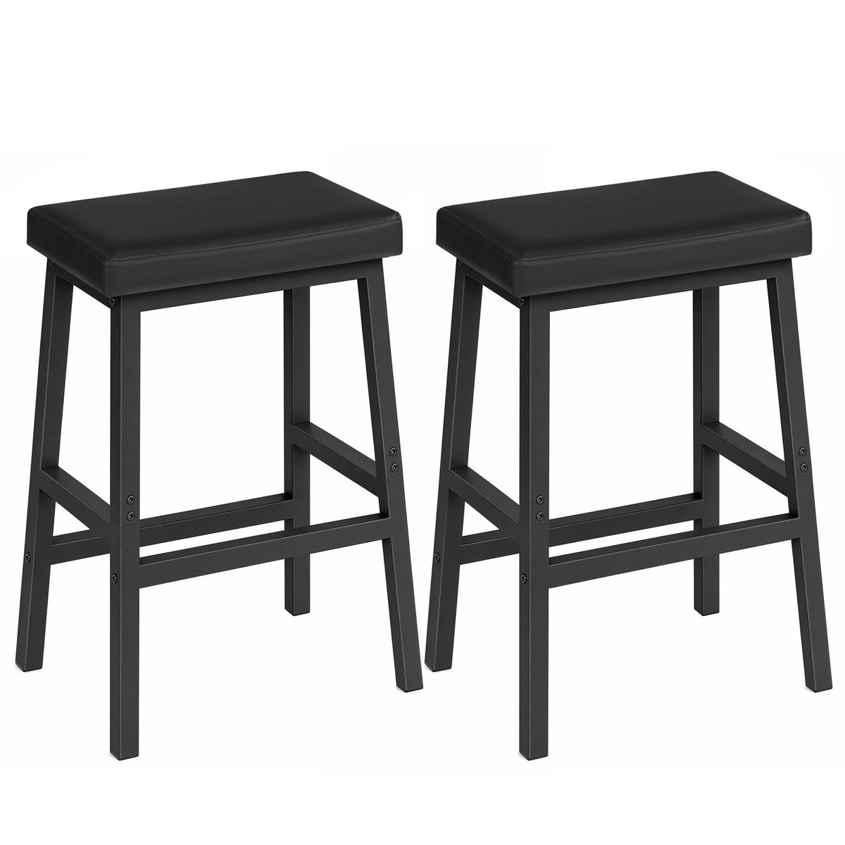 HOOBRO bar stools with soft PU seat for comfortable everyday dining
