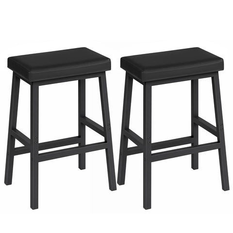 HOOBRO bar stools with soft PU seat for comfortable everyday dining