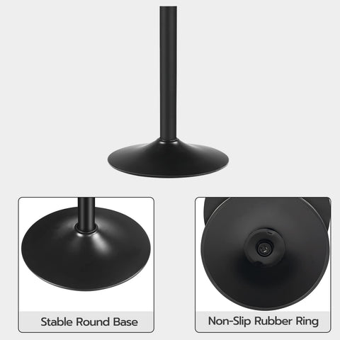 HOOBRO bar table easy assembly with clear instructions included.