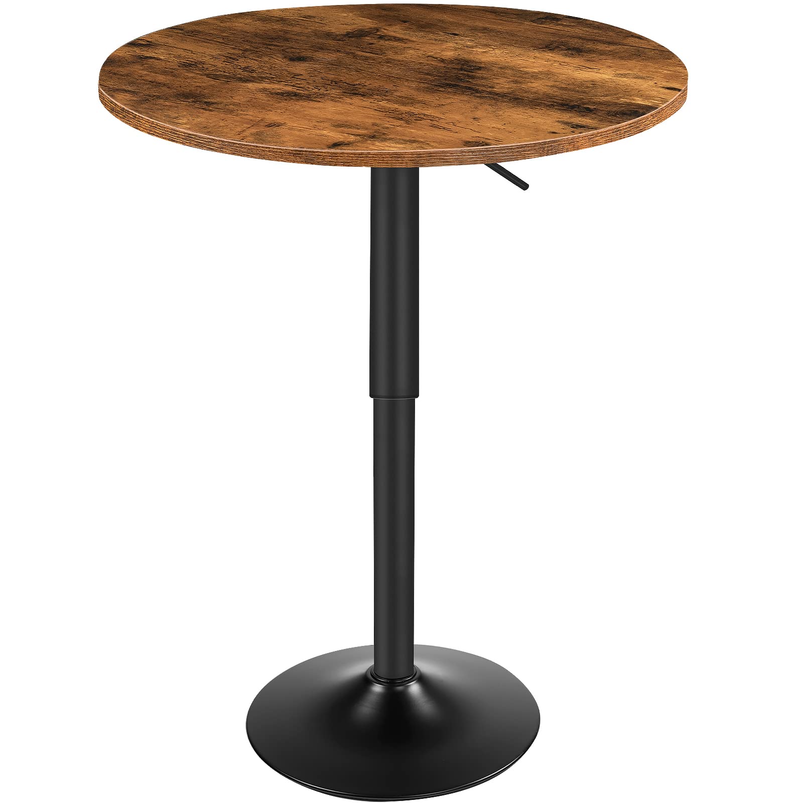 HOOBRO bar table round top for contemporary dining in small spaces.