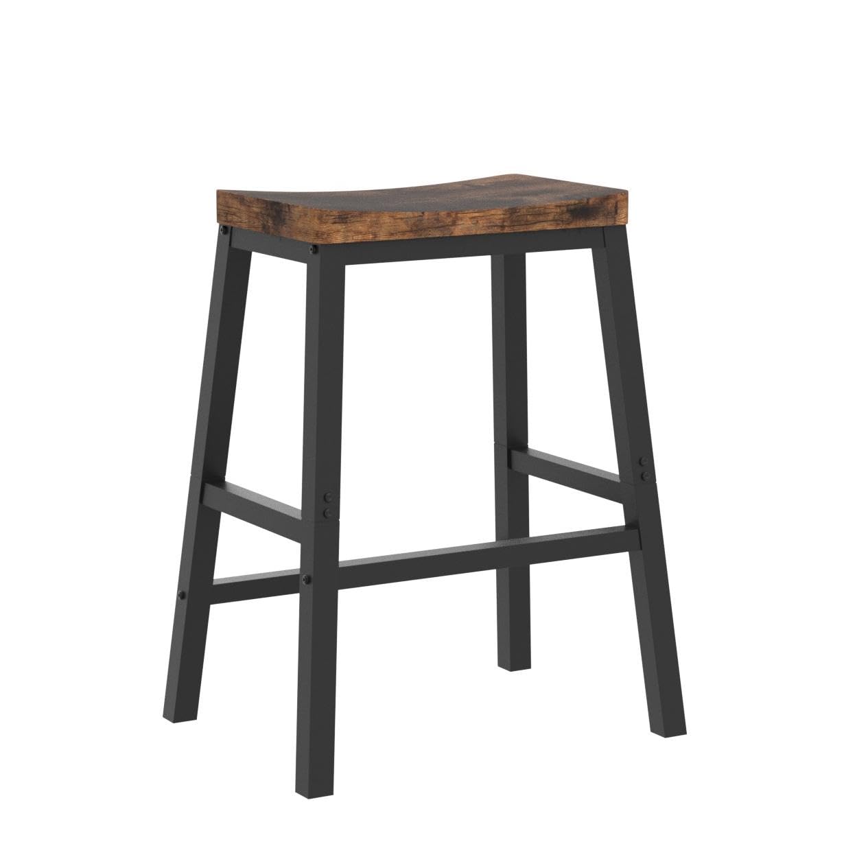 HOOBRO durable wood and iron construction provides lasting stability.