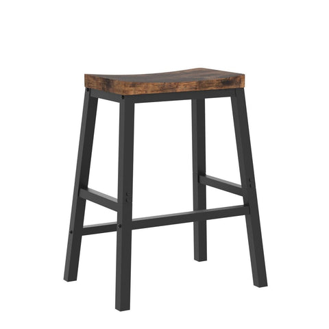 HOOBRO durable wood and iron construction provides lasting stability.