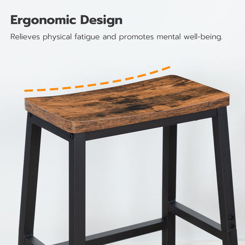 HOOBRO ergonomic saddle shape reduces fatigue during meals and chats.