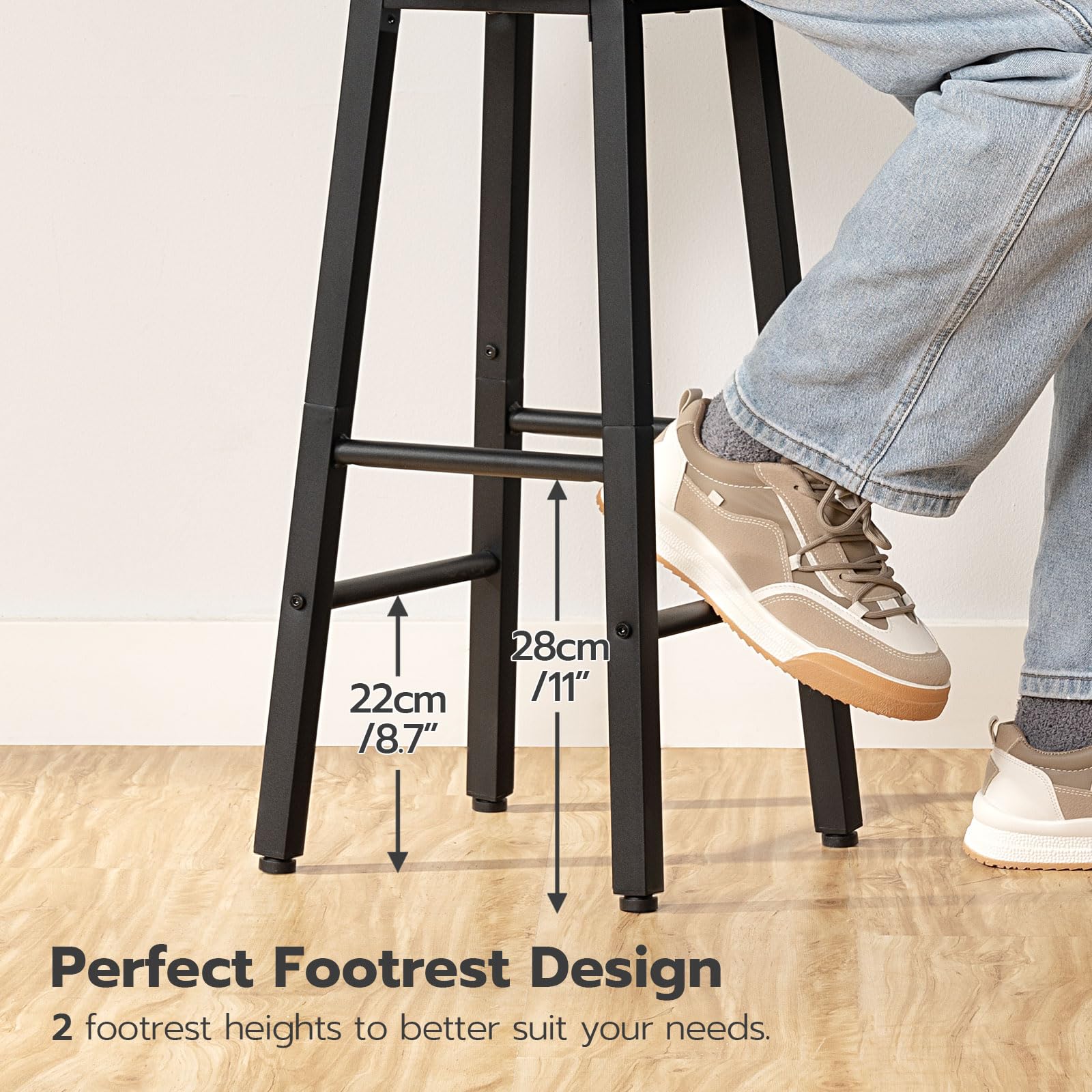 HOOBRO industrial-chic frame adds rugged style to kitchen islands