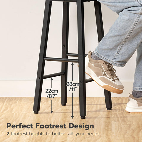 HOOBRO industrial-chic frame adds rugged style to kitchen islands