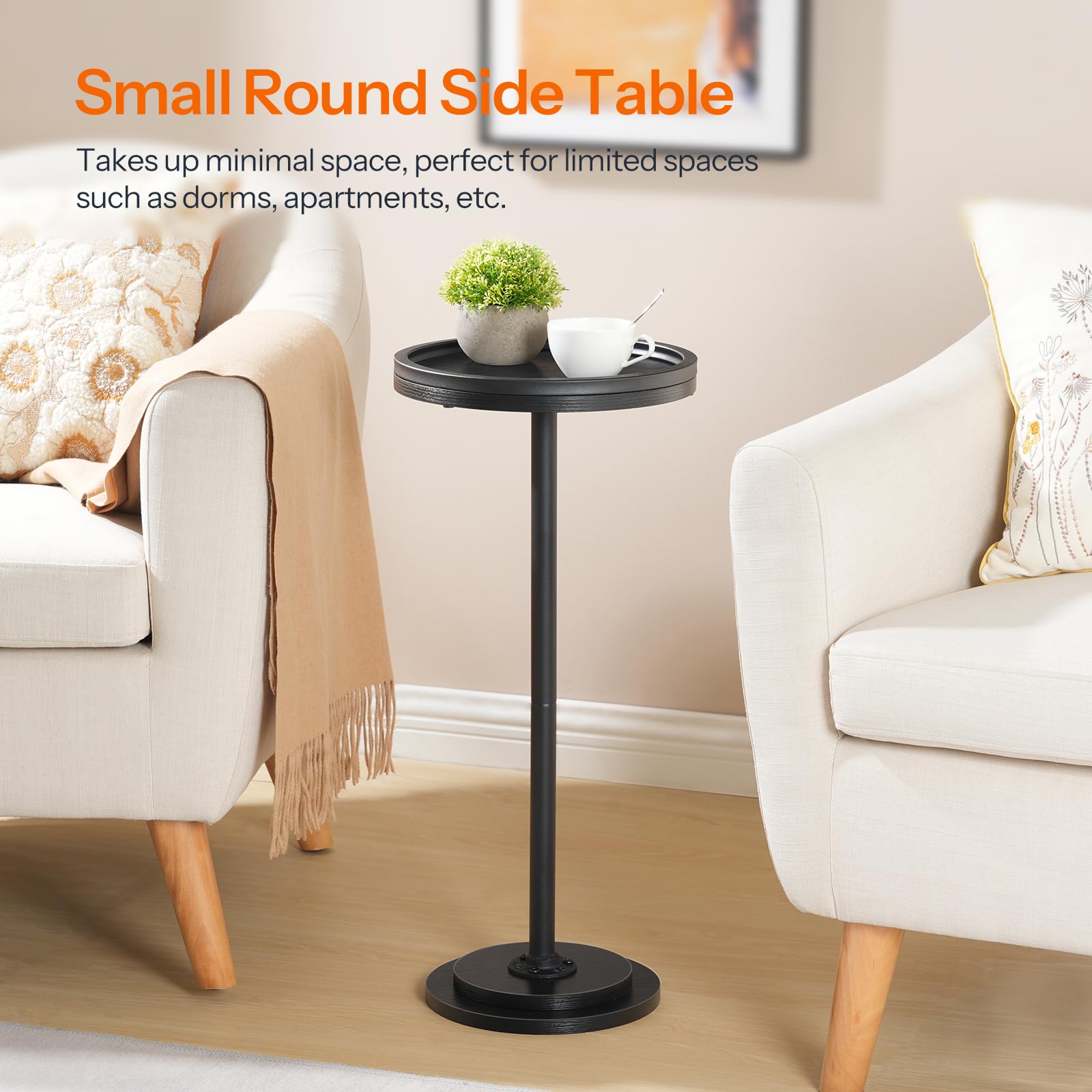 HOOBRO BB168BZ01 pedestal design adds stability and classic style