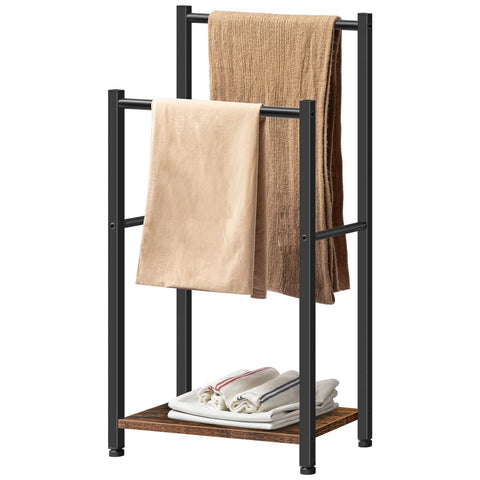 HOOBRO BF02LB01 display-ready rack for organized bathrooms and laundry rooms.