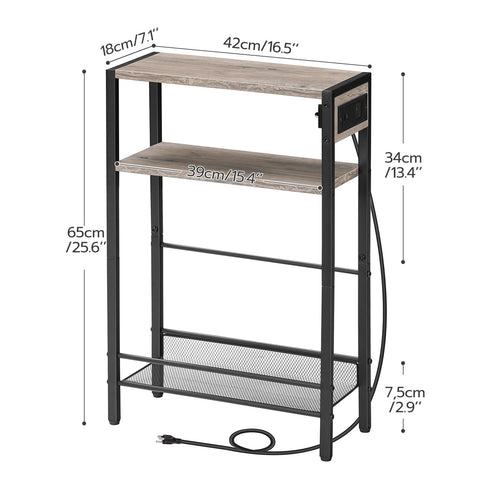 HOOBRO BG102UBZ01 sturdy structure supports decor and daily items with stability.