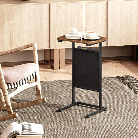 HOOBRO side table tabletop ready for snacks or coffee beside seating
