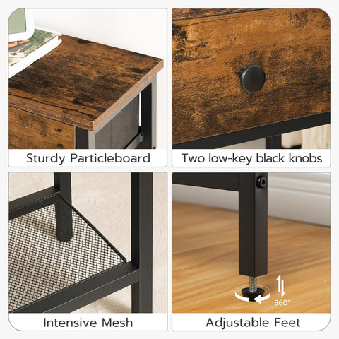 HOOBRO compact design fits narrow hallways without crowding.