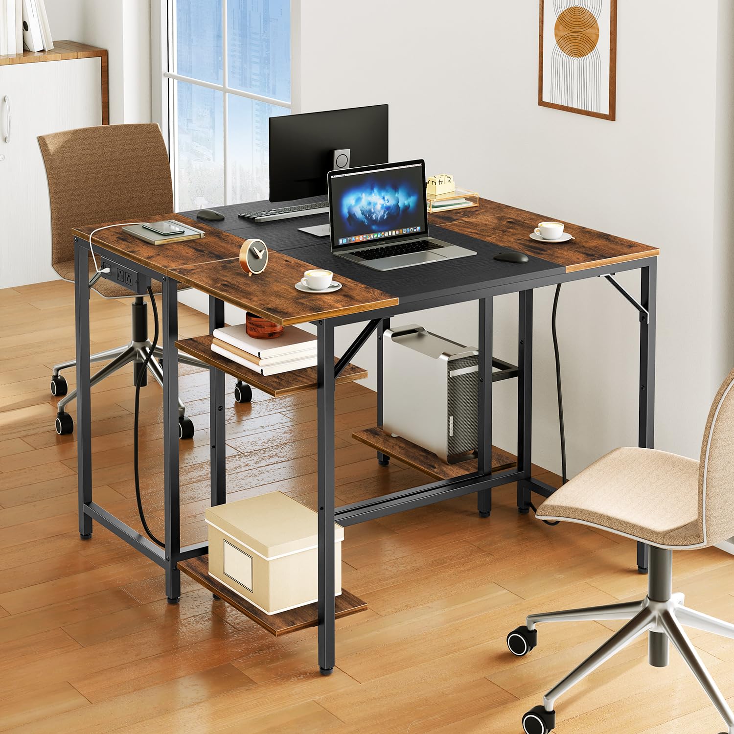 HOOBRO Computer Desk easy assembly designed for beginners