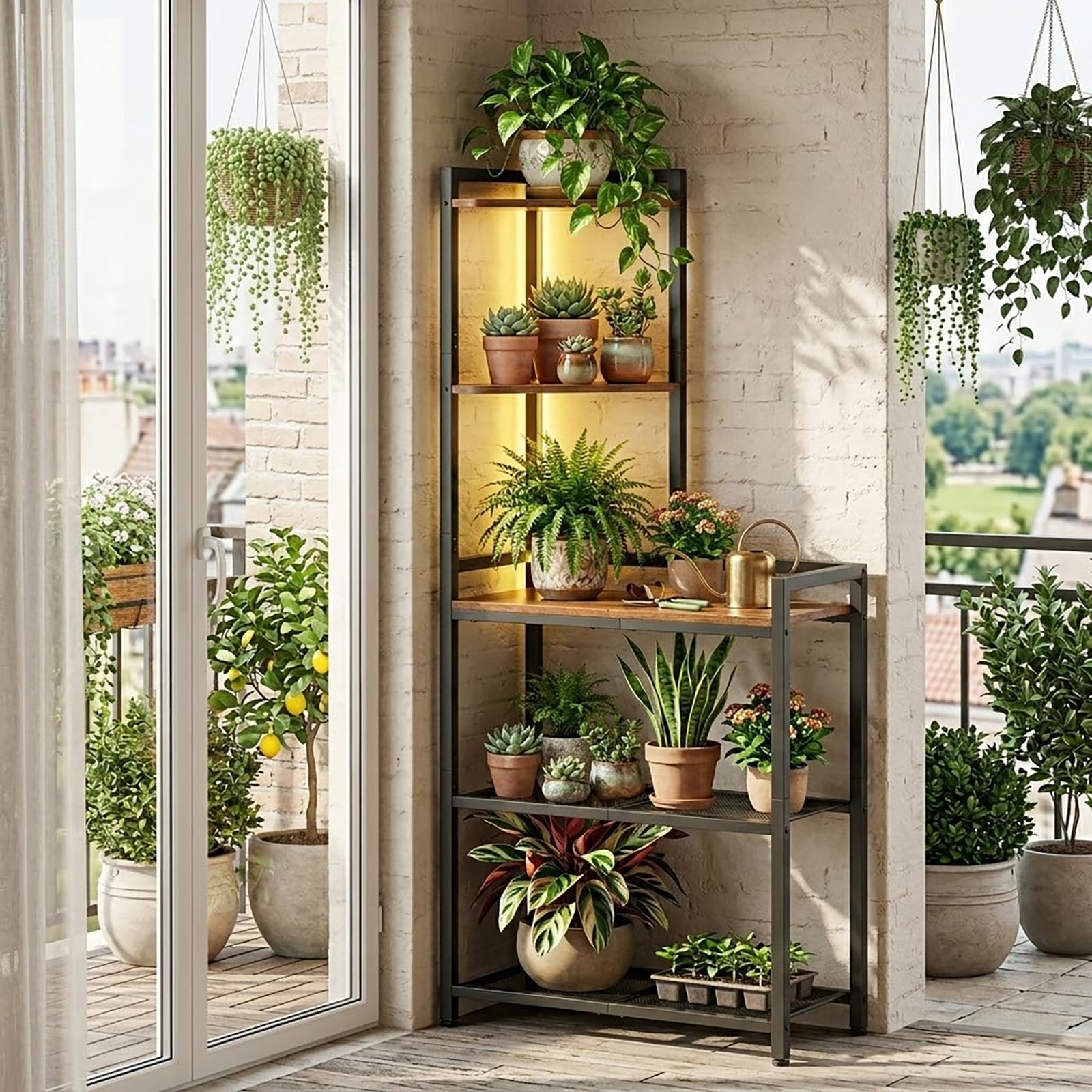 HOOBRO anti-tip design adds stability in busy living spaces.