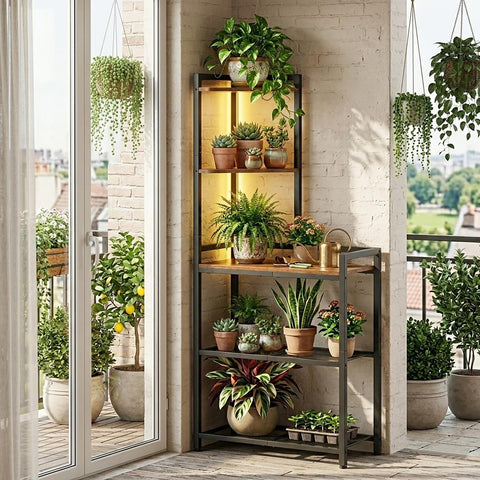 HOOBRO anti-tip design adds stability in busy living spaces.