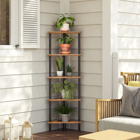 HOOBRO corner shelf stand anti-tip kit enhances safety and stability.